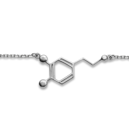 Колье Молекула Дофамина